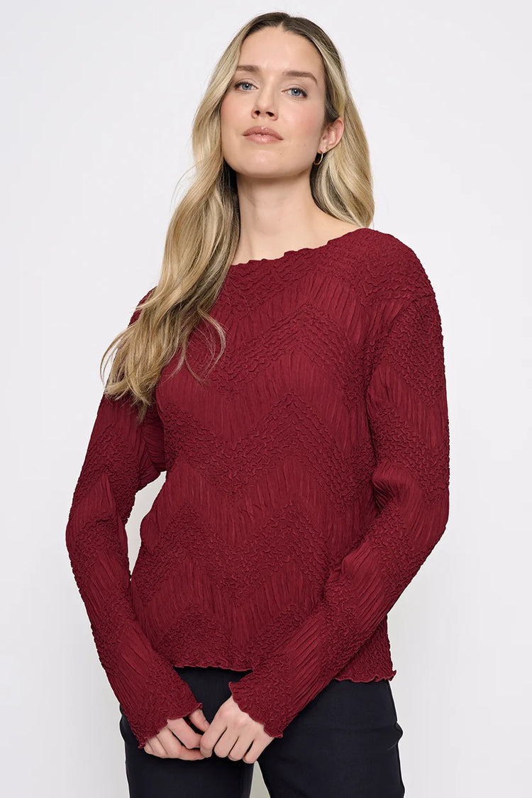 Piccadilly Crinkle Top YM288