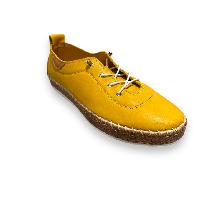 Lunar Evie Plimsole Mustard