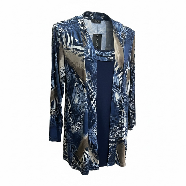 Claudia C Jacket & Inset Top