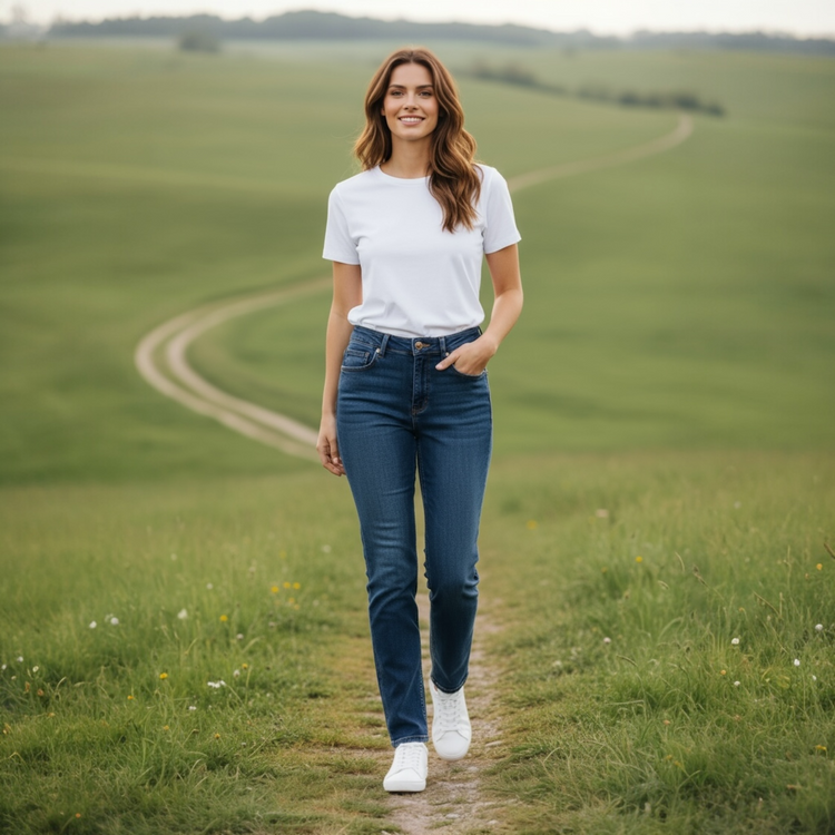 Stehmann Mellina 7 Jeans Fjord Navy