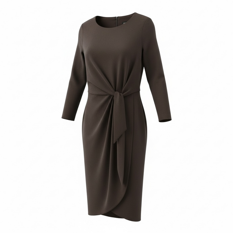 Pomodoro Tie Side Dress 62656 (colour options)