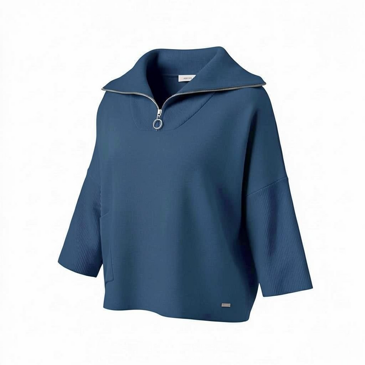 Piccadilly Half Zip Pocket Sweater