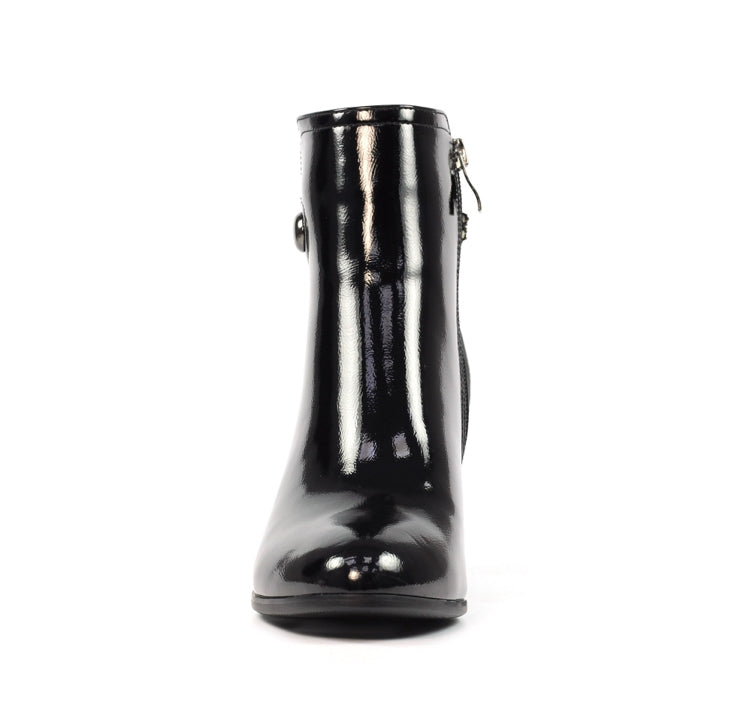 Lunar Lily Black Ankle Boot