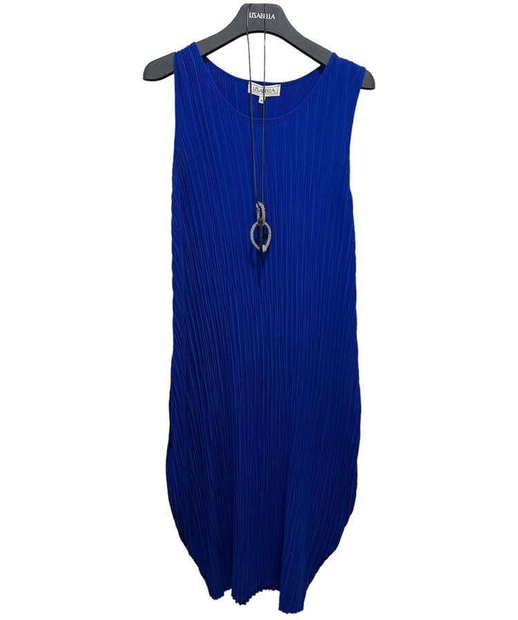 Lizabella 7386 Dress • Jacket • Necklace - Royal Blue