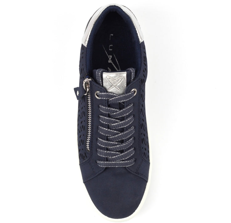Lunar Ciara Navy Trainer