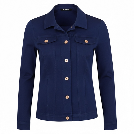 Robell Happy Jacket Navy Col 69