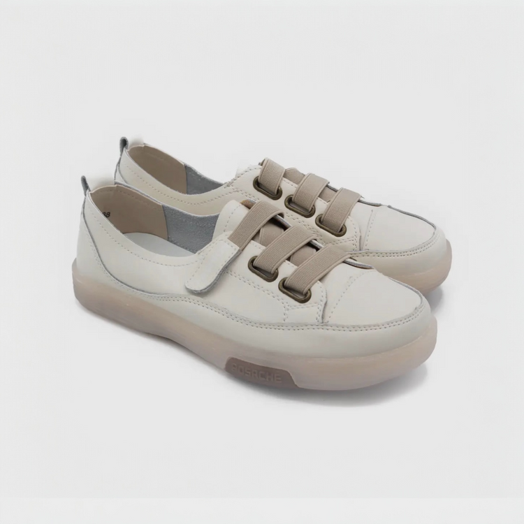 Zerimar Leather Loafers Ecru