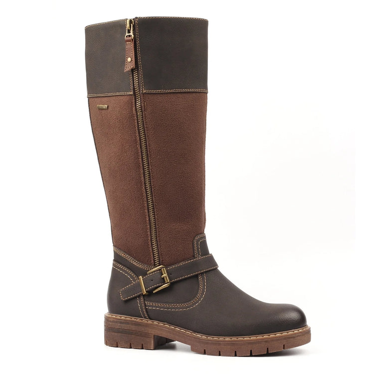 Lunar Joy Waterproof Expanding Calf Boots Brown