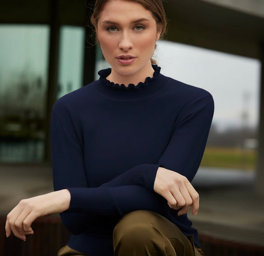 Sunday Frill Neck Top (colour options)