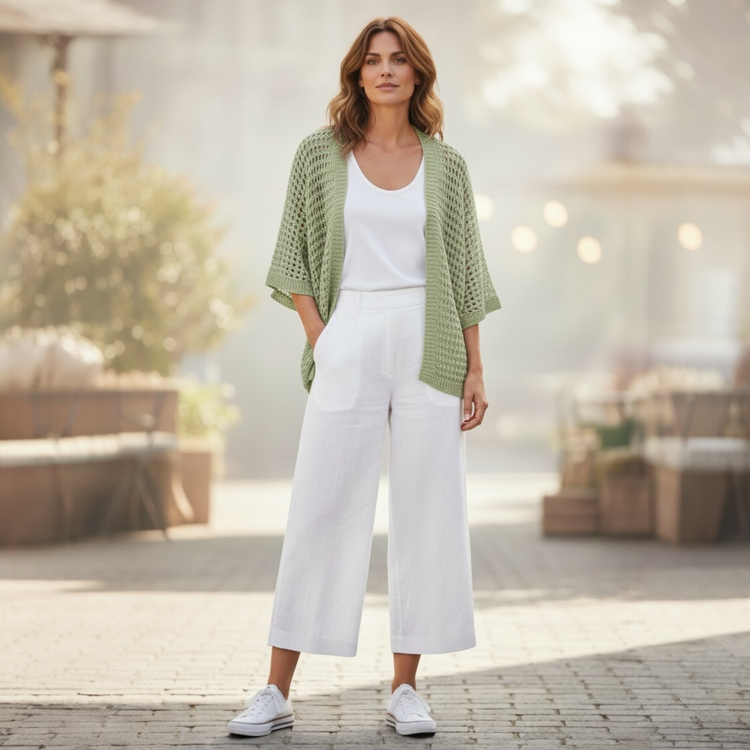 Peruzzi Open Stitch Cardi