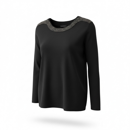 Claudia C Diamanté Sweater 13648