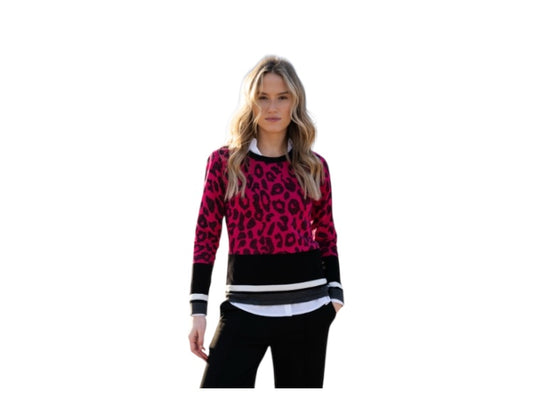 Marble Sweater 7997-230 Pink