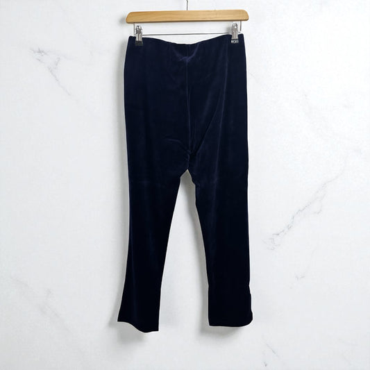 Cassia Trousers Velvet stretch Purple Moonlight