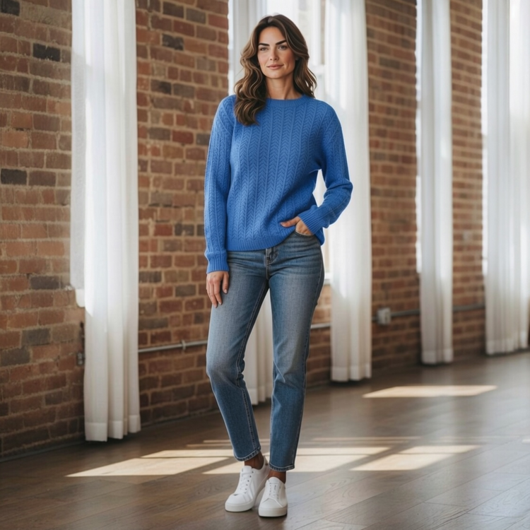 Amazing Hanna Jumper Summer Blue