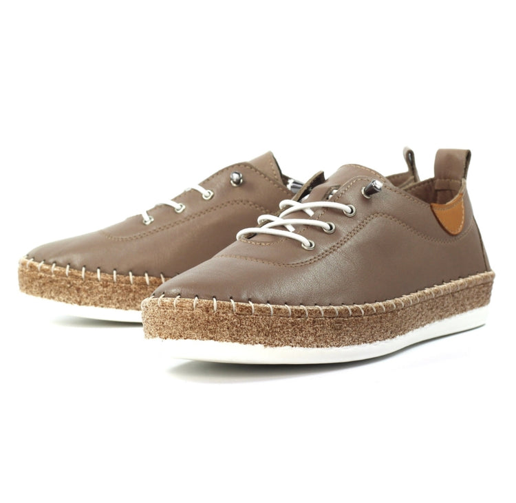 Lunar Evie Plimsole Taupe