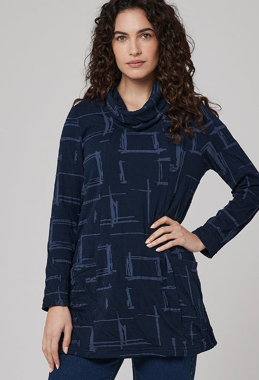 Adini Suri Tunic - Jacquard Jersey