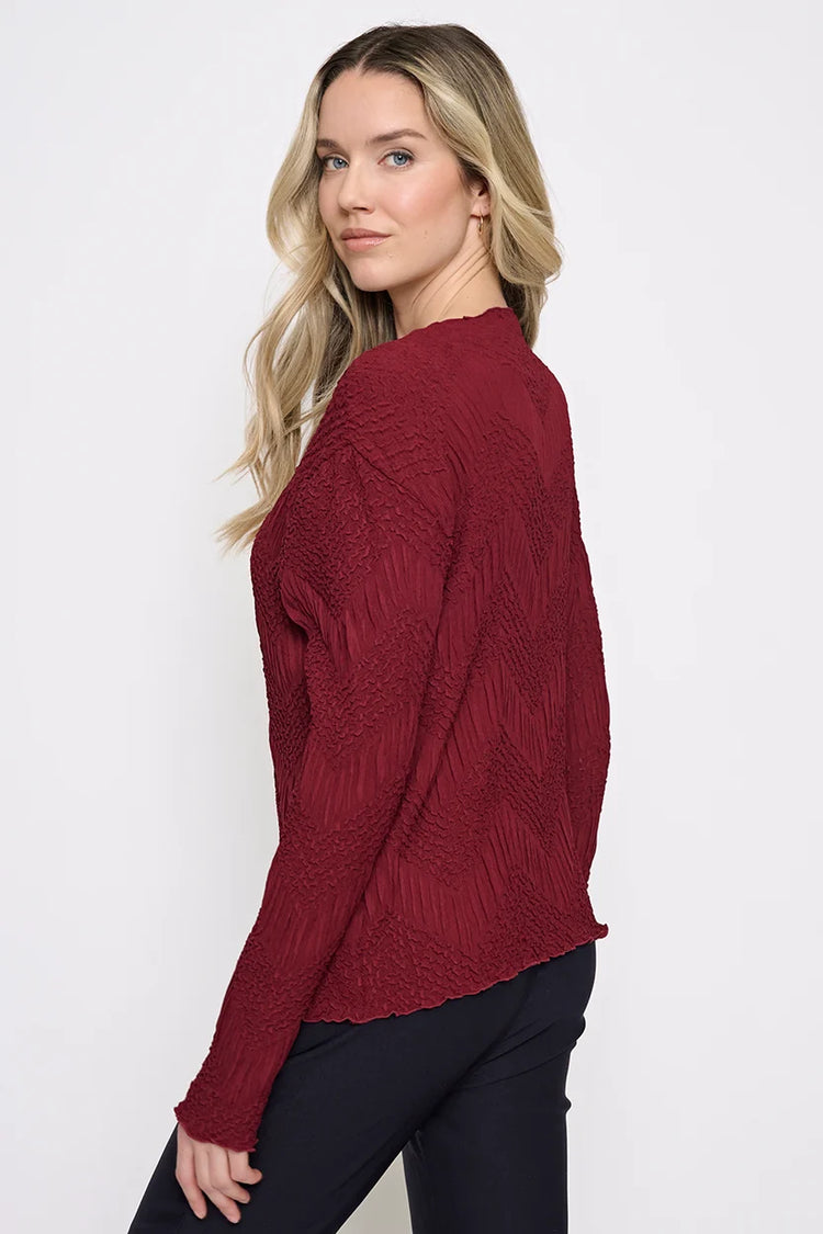 Piccadilly Crinkle Top YM288