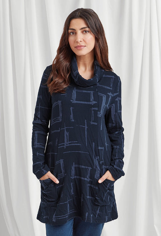 Adini Suri Tunic - Jacquard Jersey