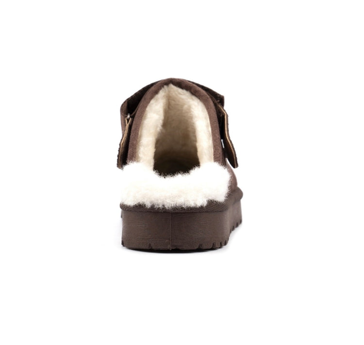 Lunar Odessa Slipper Dark Brown