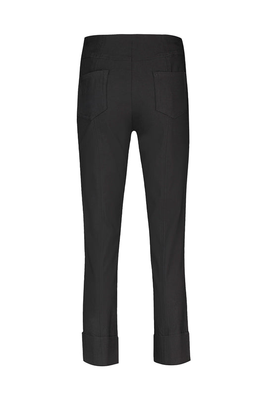 Robell Bella 09 Fleece Lined Trousers 51568-54025 Black