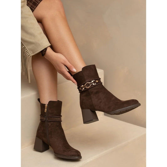 Lunar Zula Ankle Boot Brown