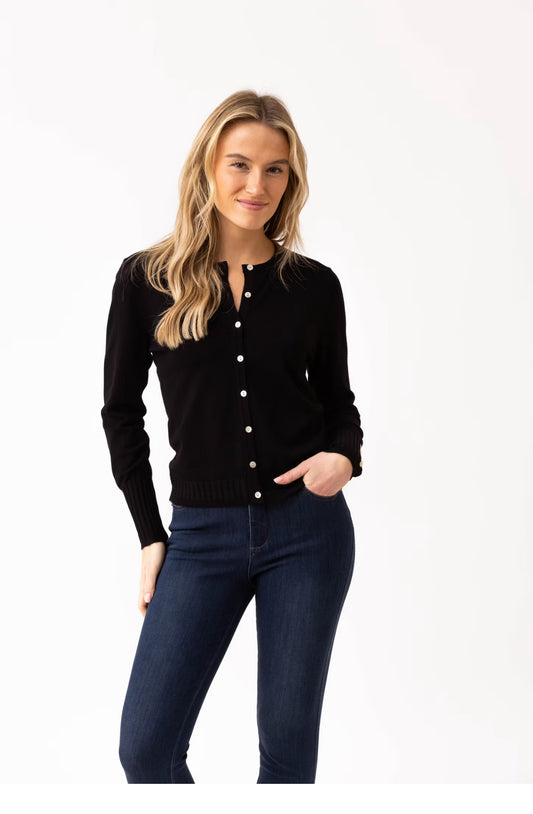 Marble 6500-101 Cardigan Black