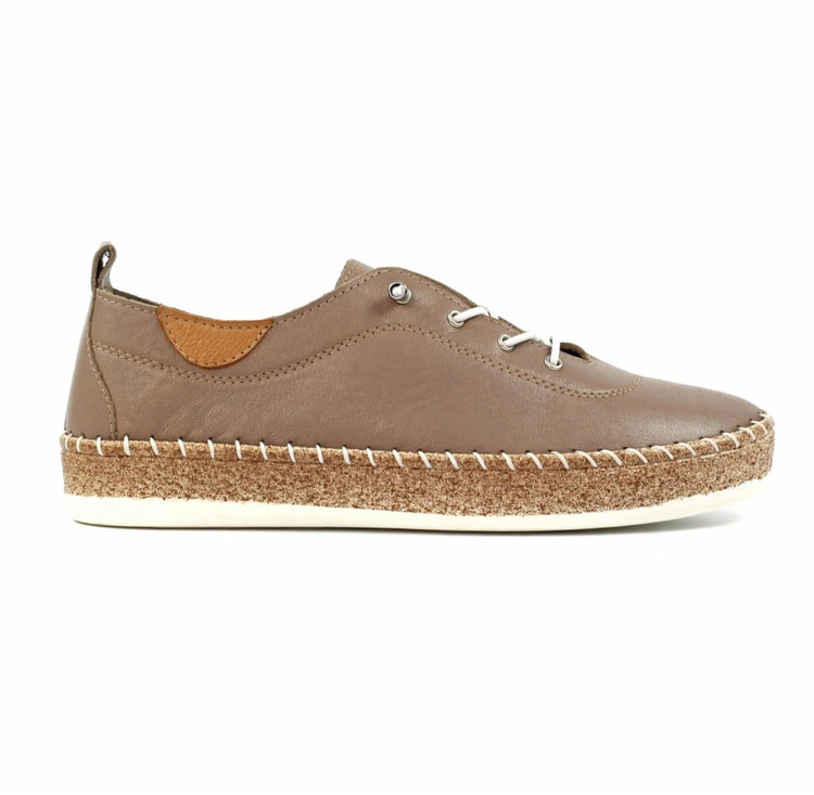 Lunar Evie Plimsole Taupe