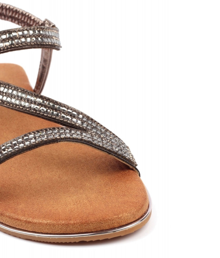 Lunar Blaise II Pewter Sandal