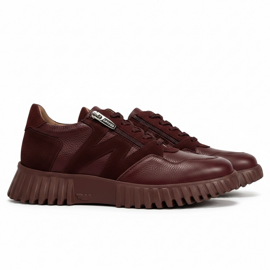 Wonders Trainers A4424 Burgundy