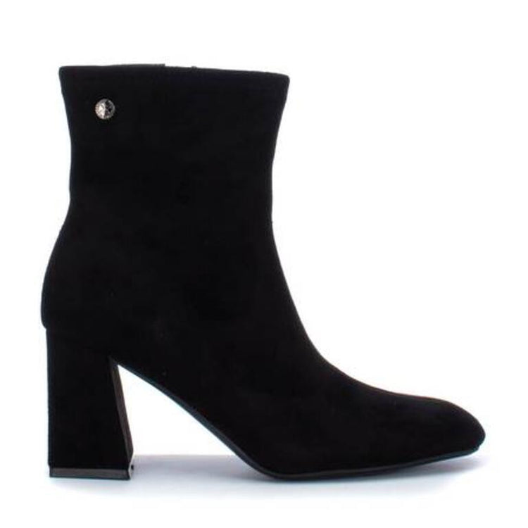 Xti Suede Ankle Boots Black 146386