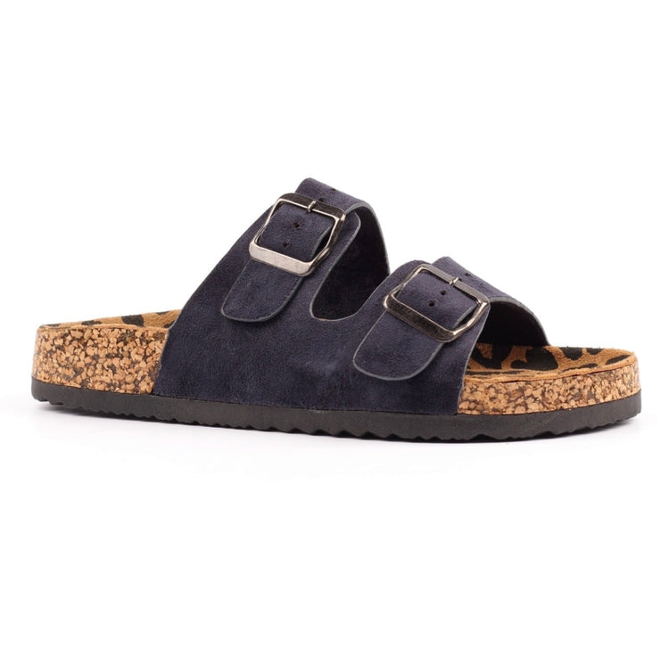 Lunar Pecan Sandal Navy