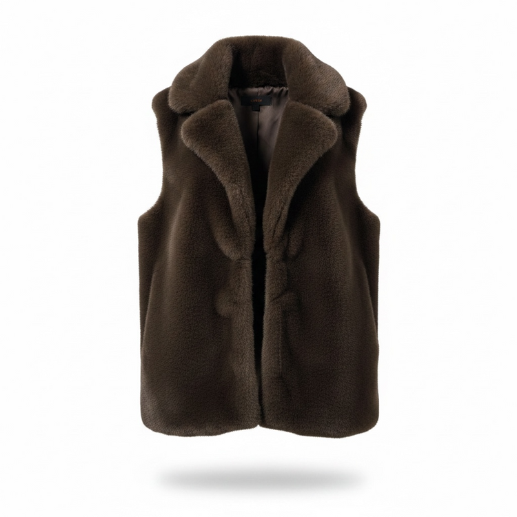 Pomodoro Faux Fur Gilet 42655 (colour options)