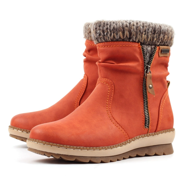 Deborah Orange Waterproof Boot