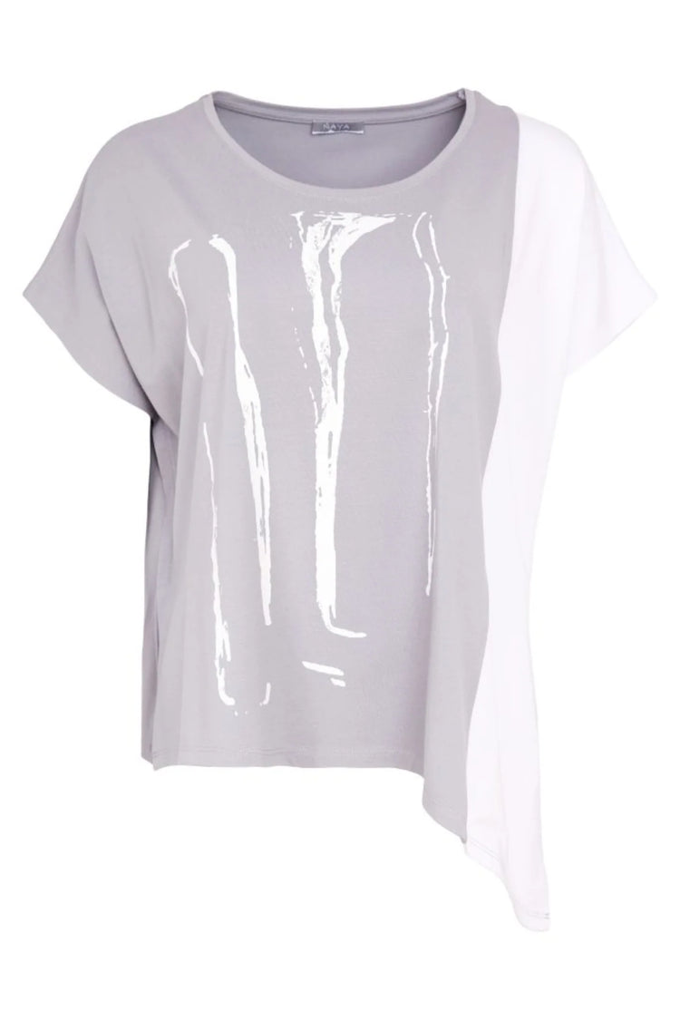 Naya Dip Hem Top Dove NAS26119