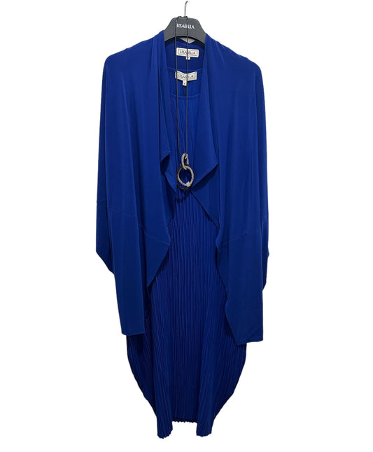 Lizabella 7386 Dress • Jacket • Necklace - Royal Blue