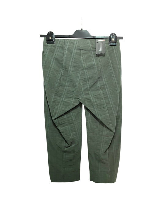 Robell Marie 07 seersucker Trousers Khaki
