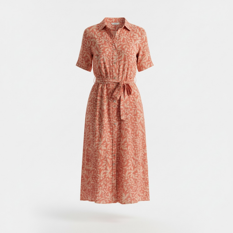 Pomodoro  Berry Shirt Dress (colour options)