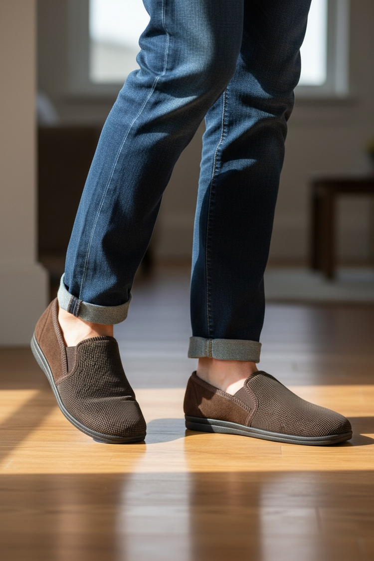 Mens Westin Slippers Brown