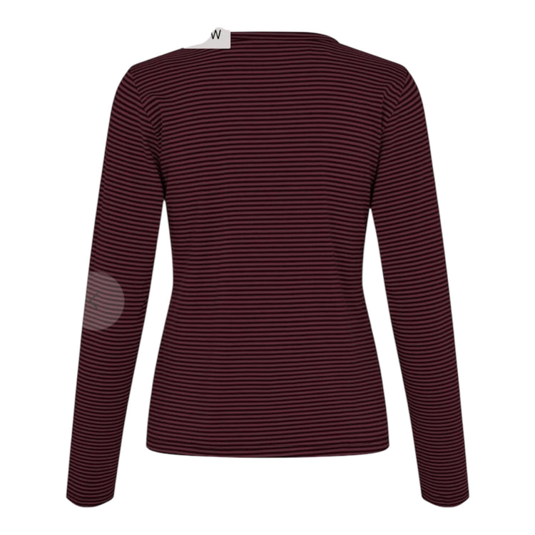 Masai Daritha Stripe Top Fig