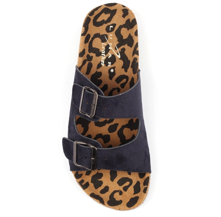 Lunar Pecan Sandal Navy