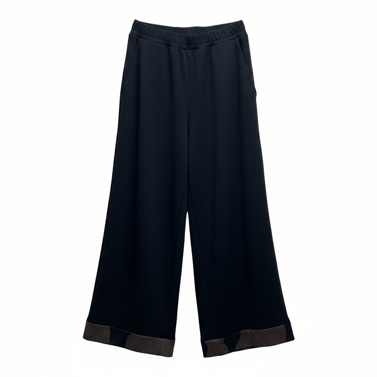 Naya Trousers NAW26220 Black & Chocolate