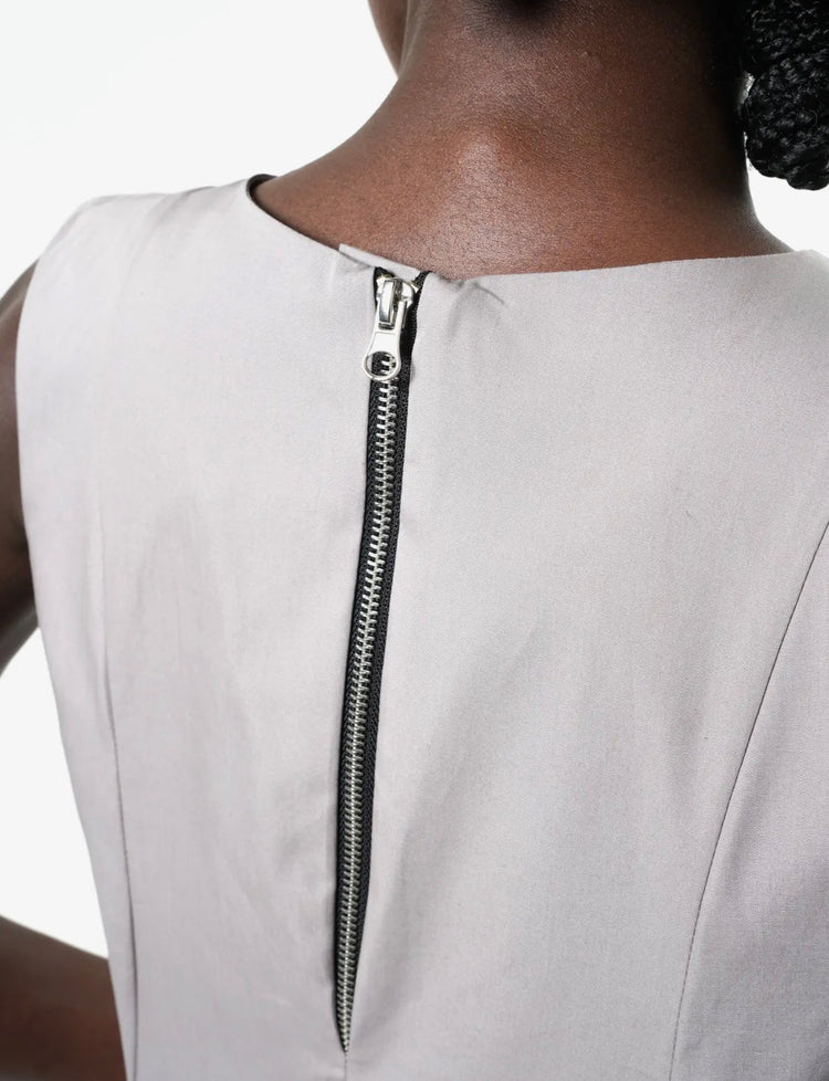 Metamorphoza Drape Dress Grey