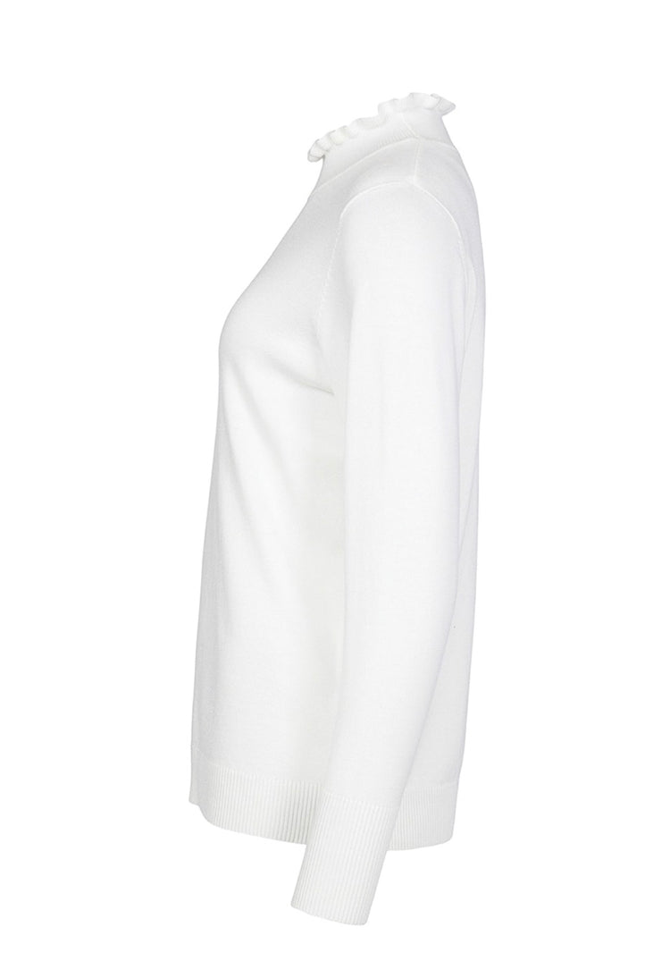 Sunday Frill Neck Pullover 6258