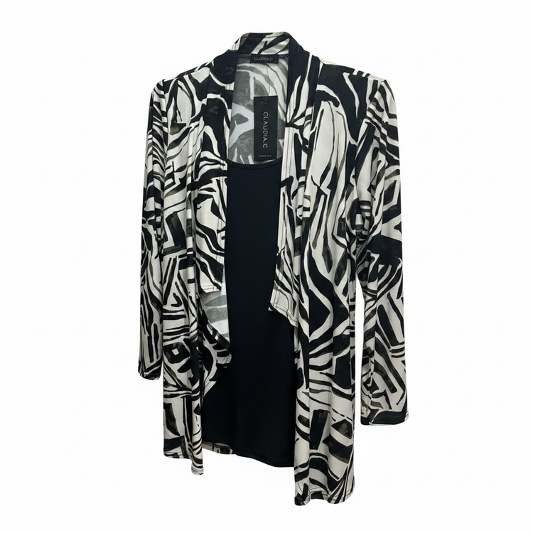 Claudia C Jacket & Inset Top