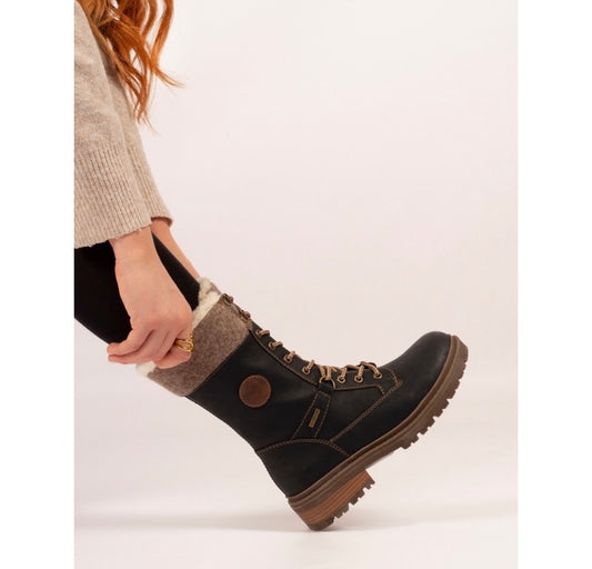 Cambridge Black Ice Grip Waterproof Boot