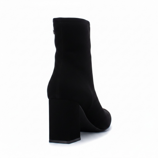 Xti Suede Ankle Boots Black 146386