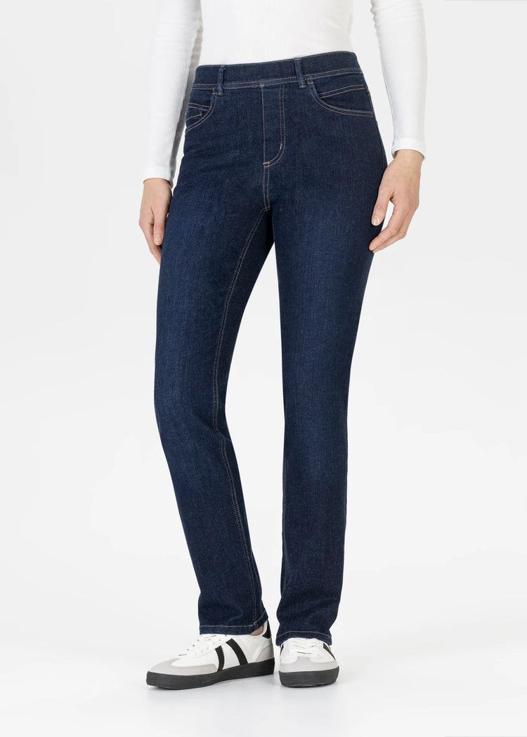 Stehmann Melli Straight Leg Jean Dark Eclipse