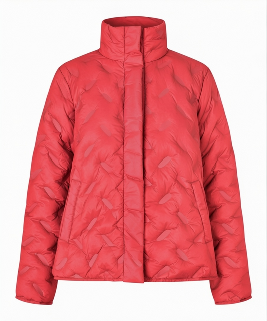 Masai Tuva Coat with zipper Poinsettia