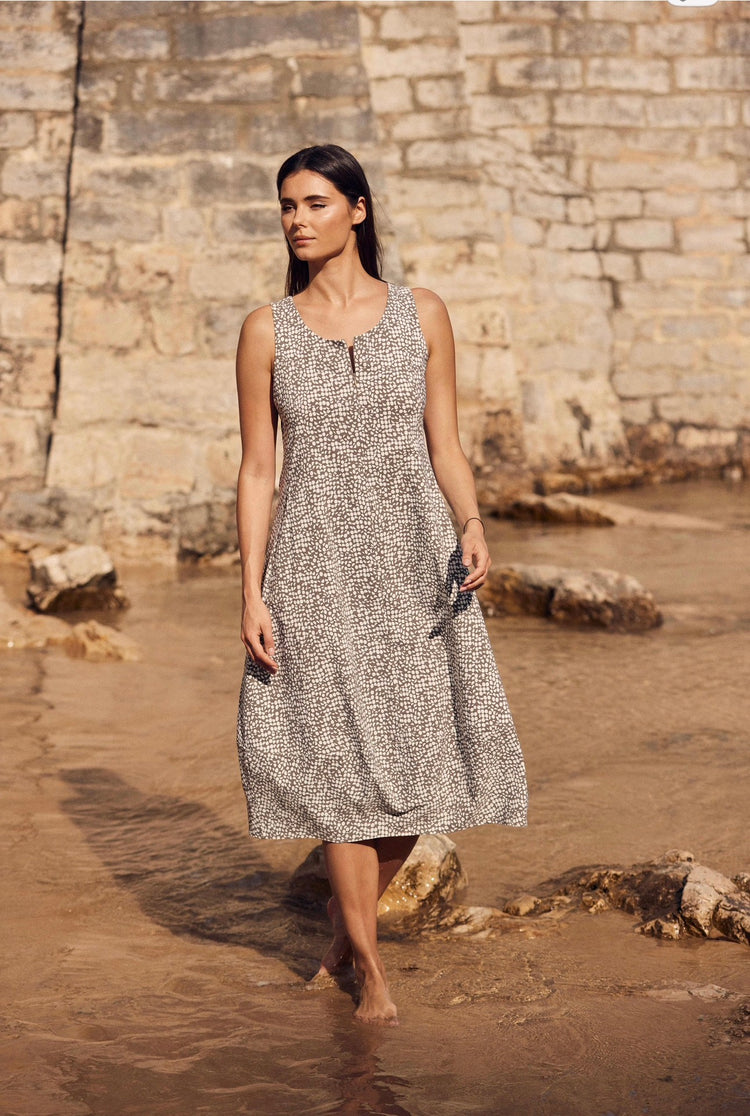 Peruzzi Print Tulip Dress