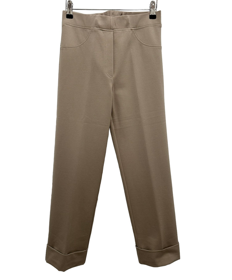 Peruzzi W24121 Classic Turn up Trouser Sand